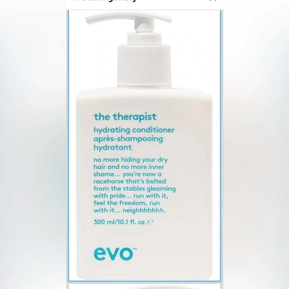 evo The Therapist Hydrating Conditioner - Hydrates, Strengthen and Softens